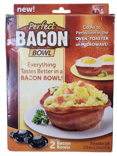 Perfect bacon bowl includes - bacon, 2