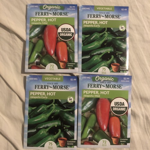 Packs hot pepper seeds - 4,