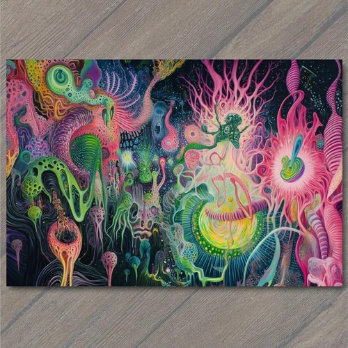Art print colorful - print,