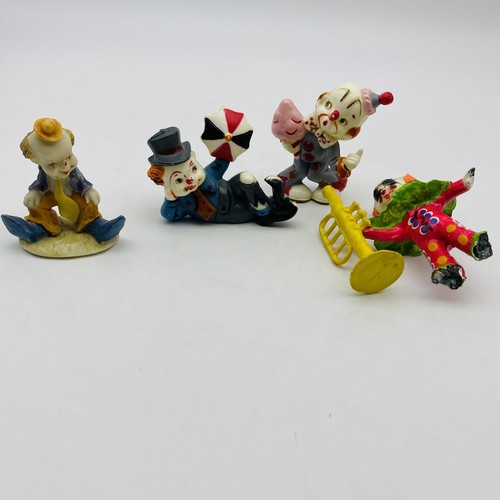 Vintage clowns figurines set - figurines,