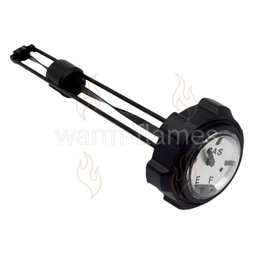 Fuel gas cap - gas, w/gauge