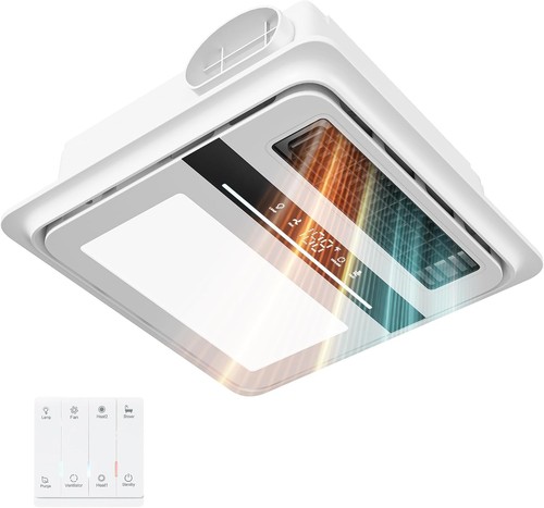 Bathroom exhaust fan - 4-in-1,