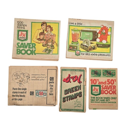 Vtg green stamps - green, saver