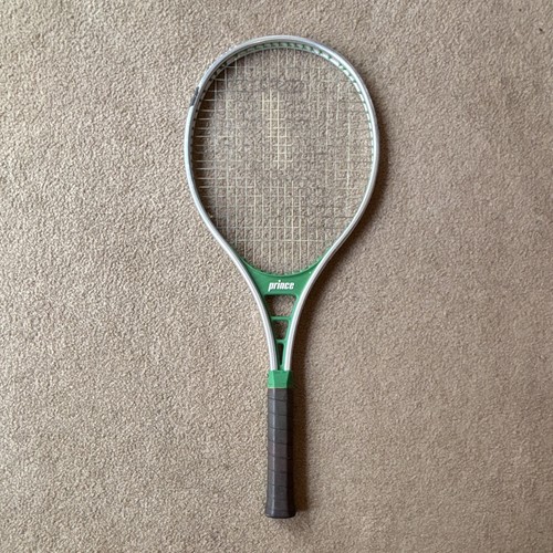 Prince green tennis racquet - prince, racquet,