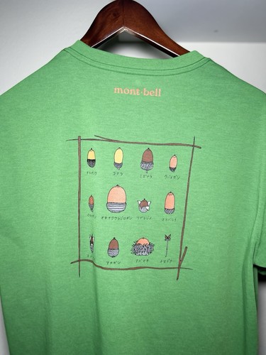 Montbell acorn chart graphic - montbell,