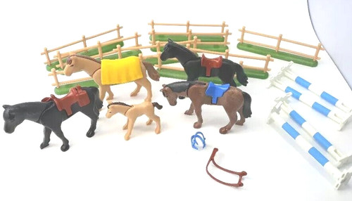 Geobra playmobil lot - geobra,