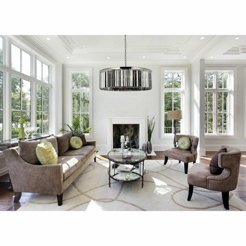 Crystal chandelier polished - crystal,