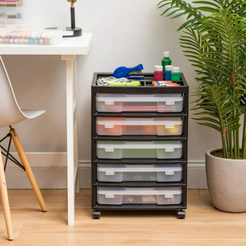 Drawer rolling storage cart - 5,