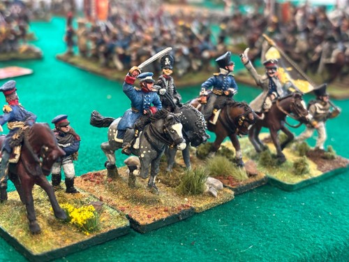 28mm napoleonic command group - napoleonic,
