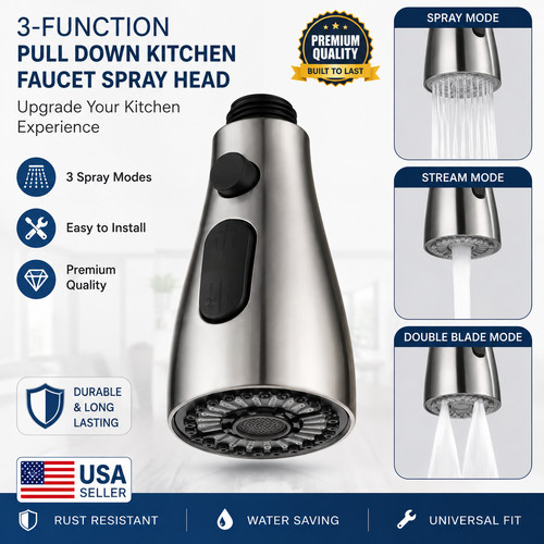 Spray head pull down kitchen - pull,