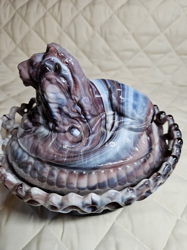 Vintage imperial glass purple - vintage,