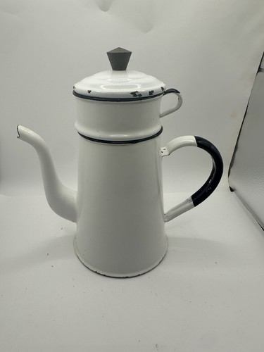 Vintage french enamelware - vintage,