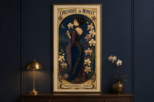 Oversized 24x52 orchidee - oversized,