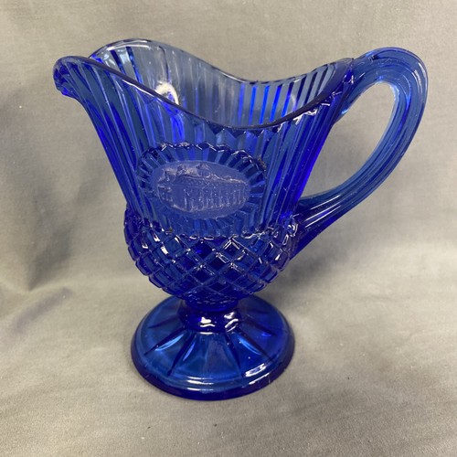 Vtg fostoria avon cobalt blue - fostoria,