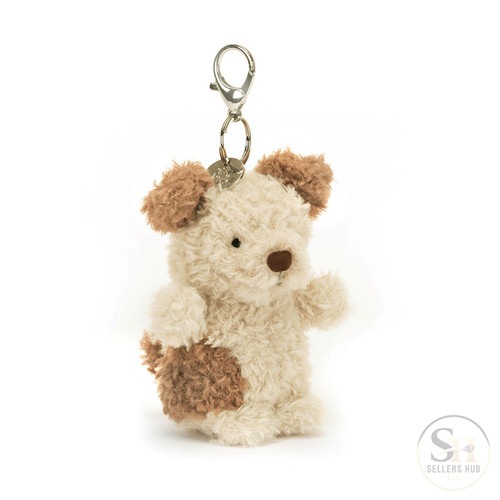 Little pup bag charm plush - little,