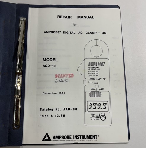 Amprobe acd ultra - acd-10, digital