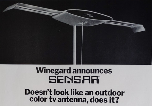 Vintage retro 1971 winegard - vintage,