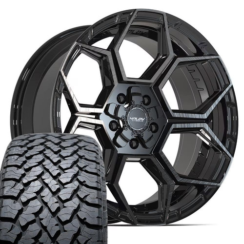 20x9 black 4ps26 - black, rims