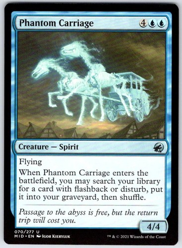 Phantom carriage uncommon - carriage,