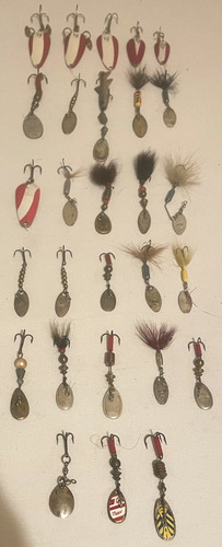 Lot vintage lures - vintage,