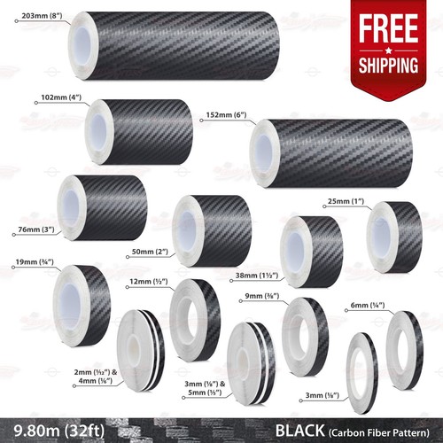Carbon fiber black - fiber, roll