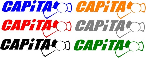Capita vinyl sticker - capita,