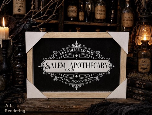 Salem apothecary halloween - apothecary,