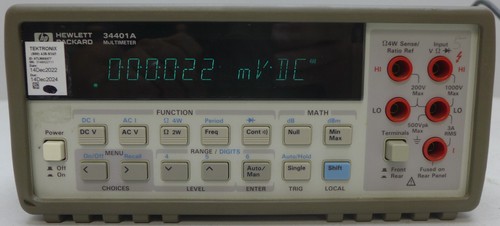 Agilent 34401a 5 - 34401a, digit