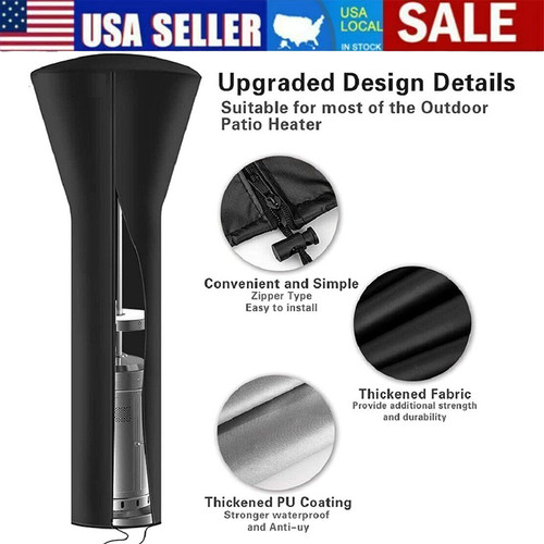Patio heater cover waterproof - cover,