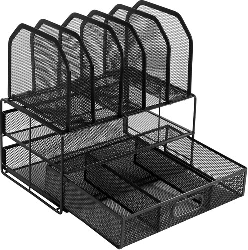 Mesh desk organizer - desk,