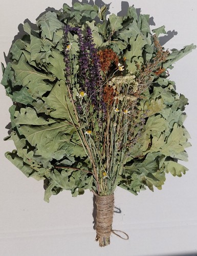 12st oak brooms - oak, sauna