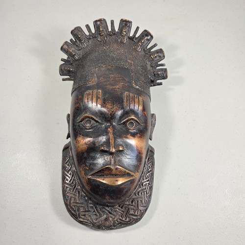 Vintage bronze queen mother - vintage,