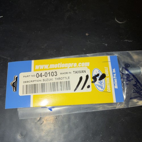 Motion pro throttle cable - pro,