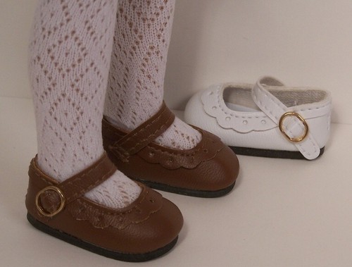 Brown classic doll shoes - brown,
