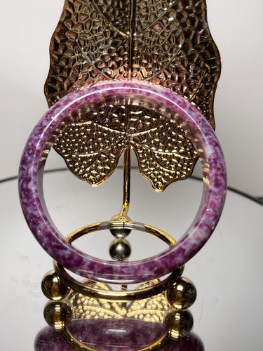 Purple mica bangle - bangle, inner