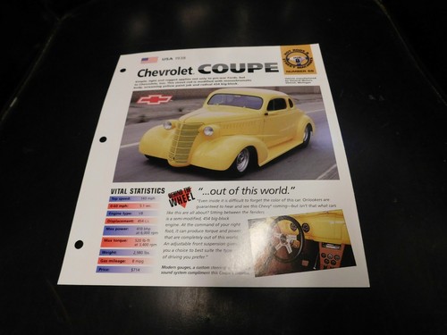 1938 chevrolet coupe custom - chevrolet,