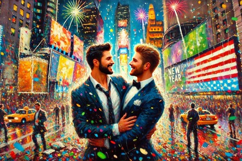 Original gay lgbtq - art, giclée
