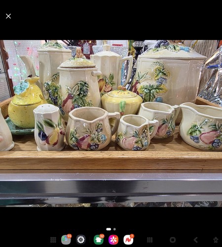 Vintage hand painted ceramic - vintage,,