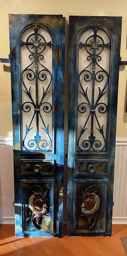 Antique french chapel doors - chapel,