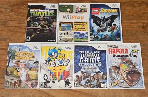 Nintendo wii game bundle lot - bundle,