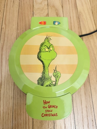 Seuss the grinch waffle - dr,