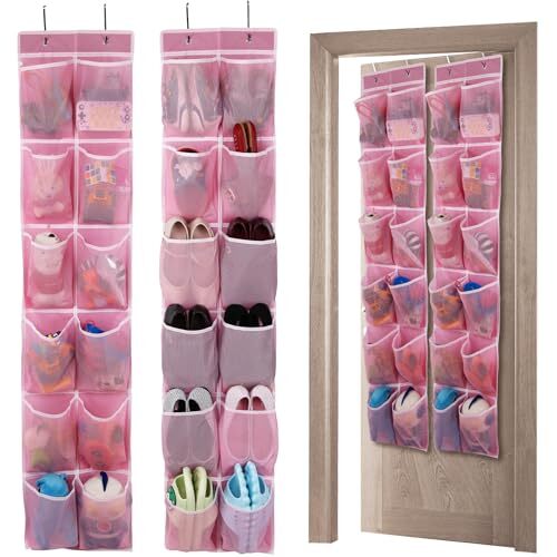 Over the door hanging shoe - door,