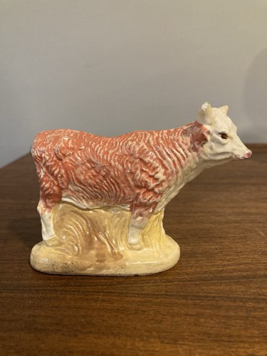 Vintage hereford bull cow - hereford,