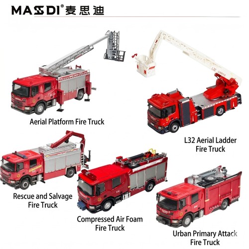 Masdi scania fire truck - masdi,