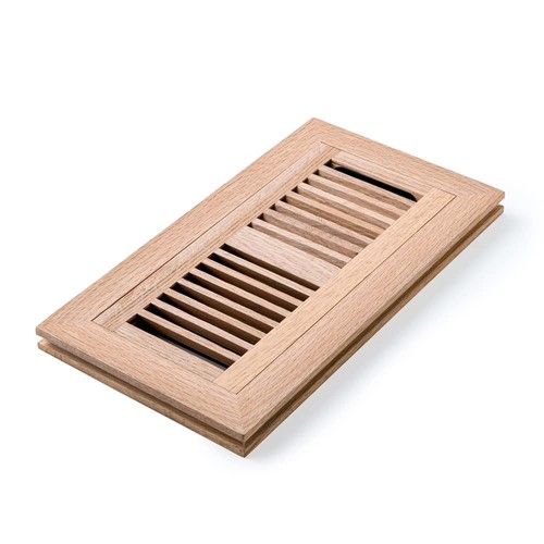 Red oak hardwood flush mount - red,