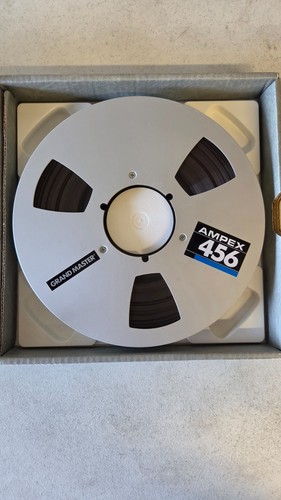 Ampex 456 grand master metal - ampex,