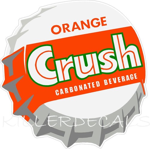 Orange crush soda - (crush#2), 3"