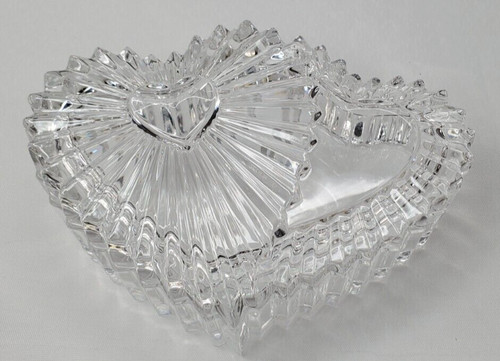 Glass heart trinket jewlery - trinket,