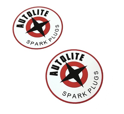 Vintage autolite stickers - vintage,