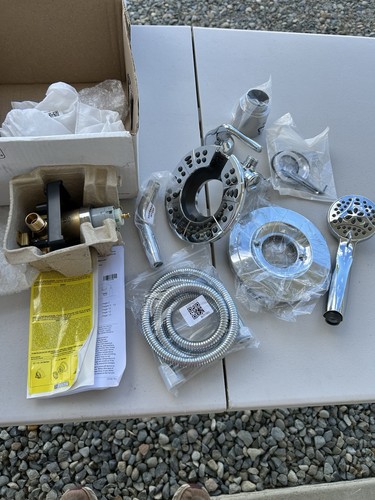 Delta shower kit crome - kit,